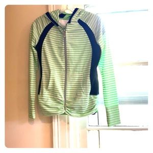 Bolle tennis athletic zip up hoodie